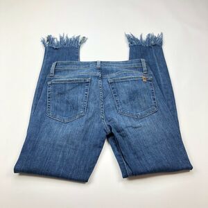 Joe's Jeans Skinny Frayed Hem 26 (Fit 28W 28L) Denim BOHO Jeans